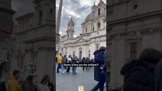 Piazza Navona in Rome Italy 🇮🇹 [upl. by Tnilf]