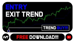 THE BEST ENTRY EXIT TREND INDICATOR FOR TRADING FOREX 2024  MT4  INDICATOR 289 [upl. by Suolhcin581]