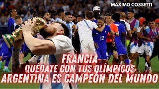 ARGENTINA ES ELIMINADA POR UN EQUIPO AFRICANO EN LOS JUEGOS OLÍMPICOS 2024  LA RIVALIDAD VS FRANCIA [upl. by Eenaffit442]