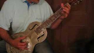 Mississippi Blues Slide Guitar Willie Brown Open G Bottleneck Resolian [upl. by Wallas]