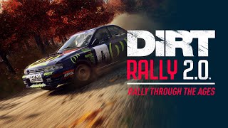 Rally Through the Ages  DiRT Rally 20 UK [upl. by Revlis]