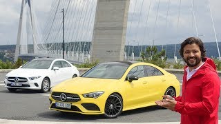 Mercedes A Sedan ve Mercedes CLA Test Sürüşü  Aralarında fark var mı [upl. by Rheims]