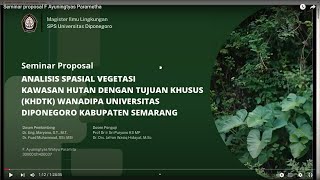 Seminar proposal F Ayuningtyas Parametha [upl. by Bred]