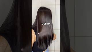 Evolução do meu cabelo ✨Produtos que uso estao todos no meu Instagram [upl. by Gosser]