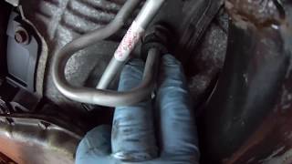 2006 Chevy Uplander Transmission Cooler Lines Replacement COMPLETE JOB [upl. by Iinde]