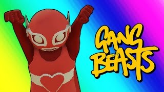 Gang Beasts Funny Moments  Lover Boy [upl. by Ullman]