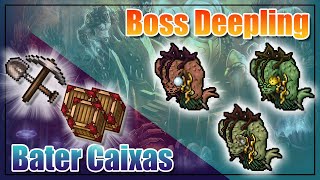 TIBIA como BATER CAIXA  Acesso ao Boss Deepling JAUL OBUJOS e TANJIS Liquid Black Quest [upl. by Lucio]