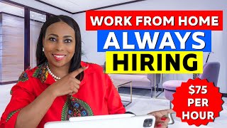 Top 15 Companies Always Hiring Work From Home Jobs Worldwide With Great Pay [upl. by Columbus]