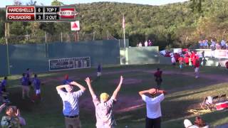 Amazing Catch to end Wiffle Ball Tournament at Mini Fenway [upl. by Rusticus]