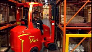 Flexis Narrow Aisle Warehouse Trucks from Flexi Narrow Aisle UK [upl. by Esertap]