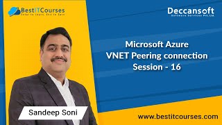 Microsoft Azure  VNET Peering connection  Session  16 [upl. by Ynnelg88]