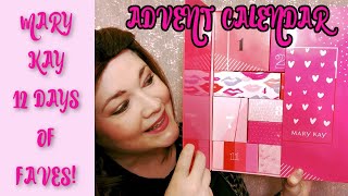 Mary Kay Advent Calendar Unboxing amp Review  12 Days of Faves  MaryKay [upl. by Atsylak]