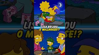 LISA BEIJOU O MILLHOUSE simpsons thesimpsons shorts homer bart [upl. by Chalmer]