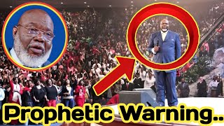 Prophetic Warning The Backlash amp Controversy That Bishop TD Jakes Is Facing amp The Spirit Behind It [upl. by Eal413]