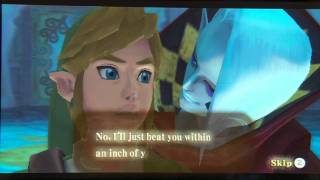 Zelda Skyward Sword  SDCC 11 Ghirahim Boss Battle Gameplay Cam [upl. by Nywnorb218]