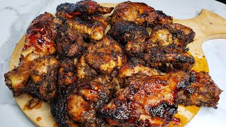 How to Make the Tastiest OVEN JERK CHICKEN everytime Sweet Chilli Jerk Chicken Recipe made Easy [upl. by Wolcott860]