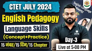 English Pedagogy  Concept  English for CTET Paper 2 and 1  Language Skills for CTET by Sharad Sir [upl. by Ongun]