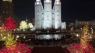 Salt Lake City History Minute  The Lights at Temple Square [upl. by Pepillo]