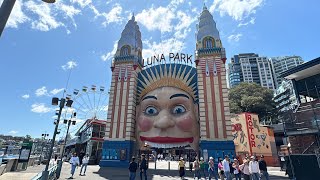 Luna Park  Milsons Point  Sydney Harbour  North Side [upl. by Varrian]