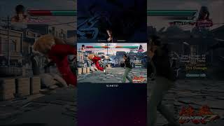 Jins cd1 combo from Tekken 5 to Tekken 8 ⚡ jinkazama [upl. by Wobniar]