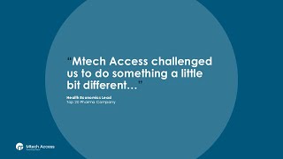 Introducing Mtech Access UK market access strategy and NHS insights services [upl. by Horne]