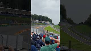 Spa Belgium Crash Eau Rouge formula Racing [upl. by Mendive]