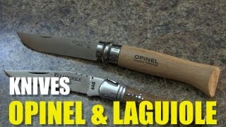 Opinel and Laguiole Knives [upl. by Reffotsirhc]