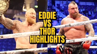 Eddie vs Thor Full Fight HighlightsReaction Filmed from Eddies Corner [upl. by Endys622]