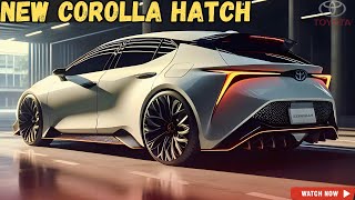 2025 Toyota Corolla Hatchback Official Reveal  FIRST LOOK [upl. by Hessler]