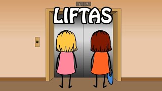 Liftas  Animacinis Anekdotas [upl. by Neff]