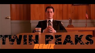 Twin Peaks Theme Music Remix amp Rapping Lyrics by Big L [upl. by Samella]