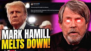 Mark Hamill MELTDOWN Online Over Trump Oprah Says Youll Never Vote Again [upl. by Lilak]