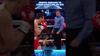 Nonito Donaire vs Jorge Arce 3rd RD KO donairevsarce donaireknockout shorts nonitodonaire [upl. by Ayrolg]