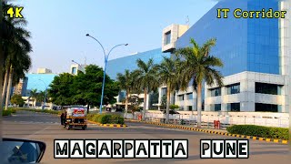 Magarpatta Pune Tour  Beautiful Township  IT Buildings In Pune [upl. by Bilow778]