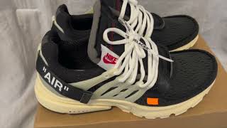 Yeskickscn Nike airmax 97 silver bullet and Off white Presto [upl. by Ecirrehs]