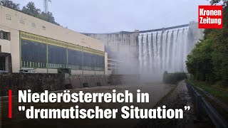 Niederösterreich in quotdramatischer Situationquot  kronetv NEWS [upl. by Carmelia]