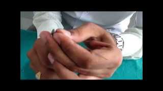 How to make a Finger spring  Orthodontics [upl. by Dobrinsky360]