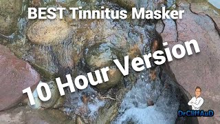 BEST Tinnitus Relief Sound Therapy Treatment  10 Hours of Tinnitus Masking [upl. by Eatnad]