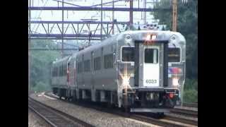 NJT Test Train on Amtrak NEC August 2003 [upl. by Bluefield274]