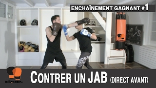 TUTO BOXE  MAÎTRISER LENCHAÎNEMENT PARFAIT POUR CONTRER UN DIRECT JAB ANGLAISE amp PIEDSPOINGS [upl. by Nelram]