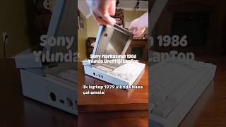 1986 yılında üretilen laptop 38 Yıllık Bilgisayar [upl. by Yoc]