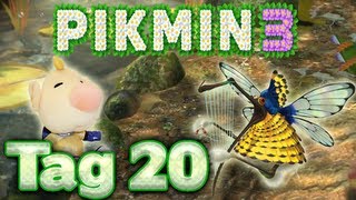 PIKMIN 3 🌸 20 Kampf gegen die Dornissenkönigin [upl. by Delos]