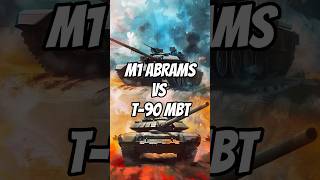 M1 Abrams VS T90 MBT military tank shorts [upl. by Arratoon453]