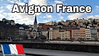 Avignon France 🇫🇷 Walking Tour  Video Virtual 4k】2024 [upl. by Eilsek]