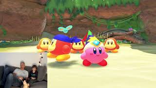 Kirbys Colorful Rescue Father amp Son Explore the Forgotten Land Episode 4 [upl. by Ainna]