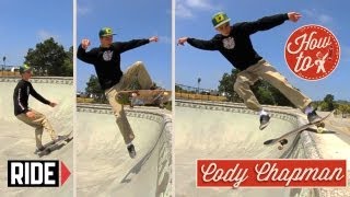 HowTo Skateboarding NoComply Disaster with Cody Chapman [upl. by Itnahs]