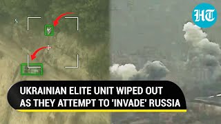 On Cam Big Ukrainian Incursion Bid Thwarted Russia Smashes Rows Of Enemy Tanks Artillery [upl. by Viveca]