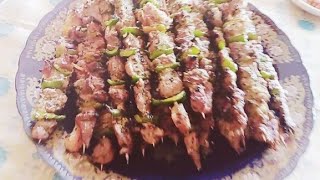 Brochettes de viande القطبان بتتبيلة هائلة ولذيذة 😋🍢🍢💯 [upl. by Tur]