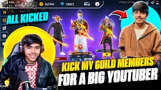 Guild Kick Prank With Cute Girl And Ajju Bhai 😱 1 Vs 4 Challenge  On Live  Free Fire [upl. by Aivital]