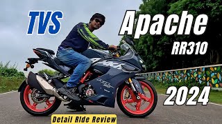 All New Tvs Apache RR310 2024 Detail Ride Review  Base Price Dynamic And Pro Price Details [upl. by Cheryl]